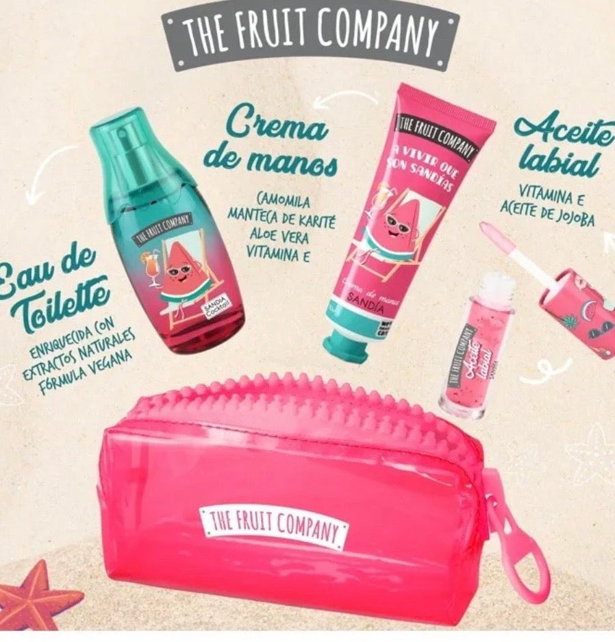 Coffret 4 pièces Parfum Cocktail Sandia - The fruit company