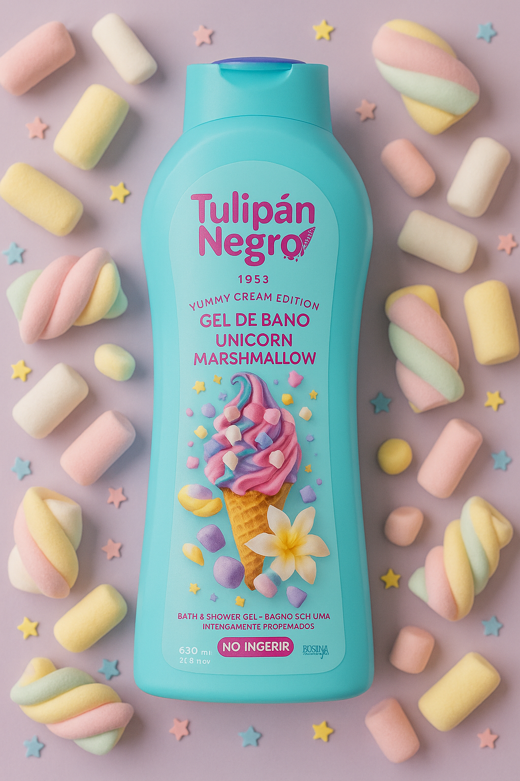 Gel douche marshmallow