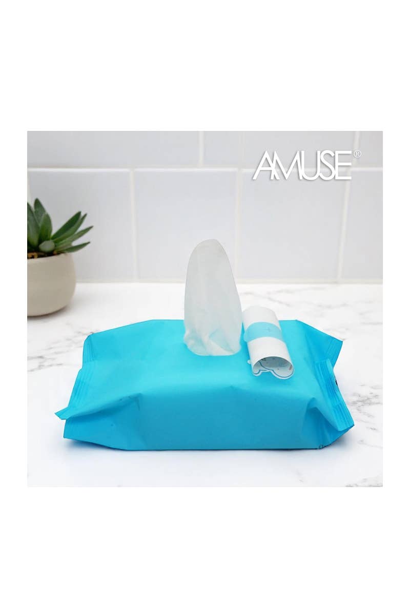 Lingettes démaquillantes au collagène Amuse