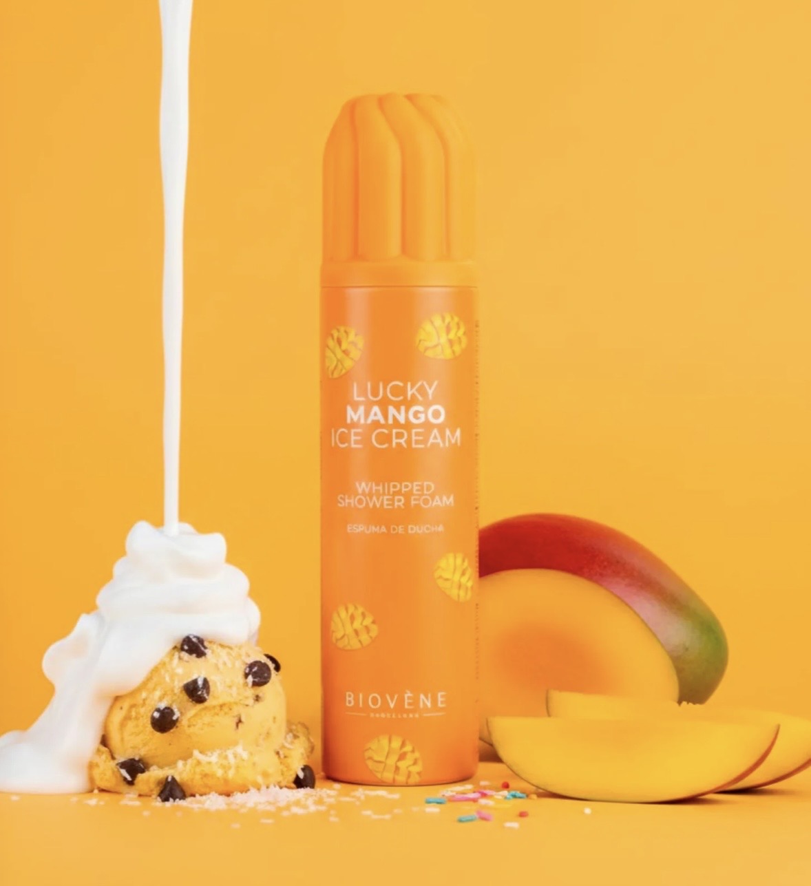 Mousse de douche Ă la Mangue đźĄ