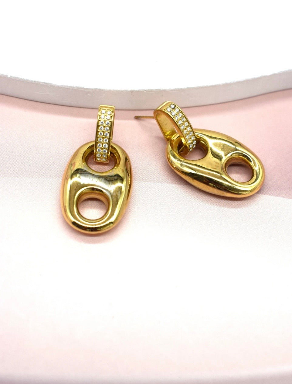 Boucles d’oreilles graines de café