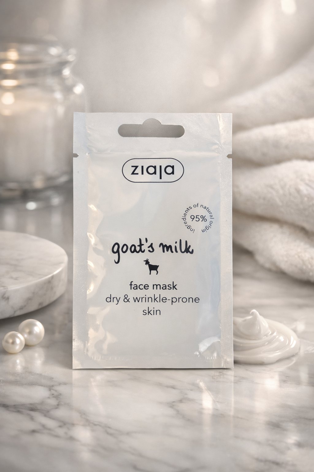 Masque au lait de chèvre 🐐