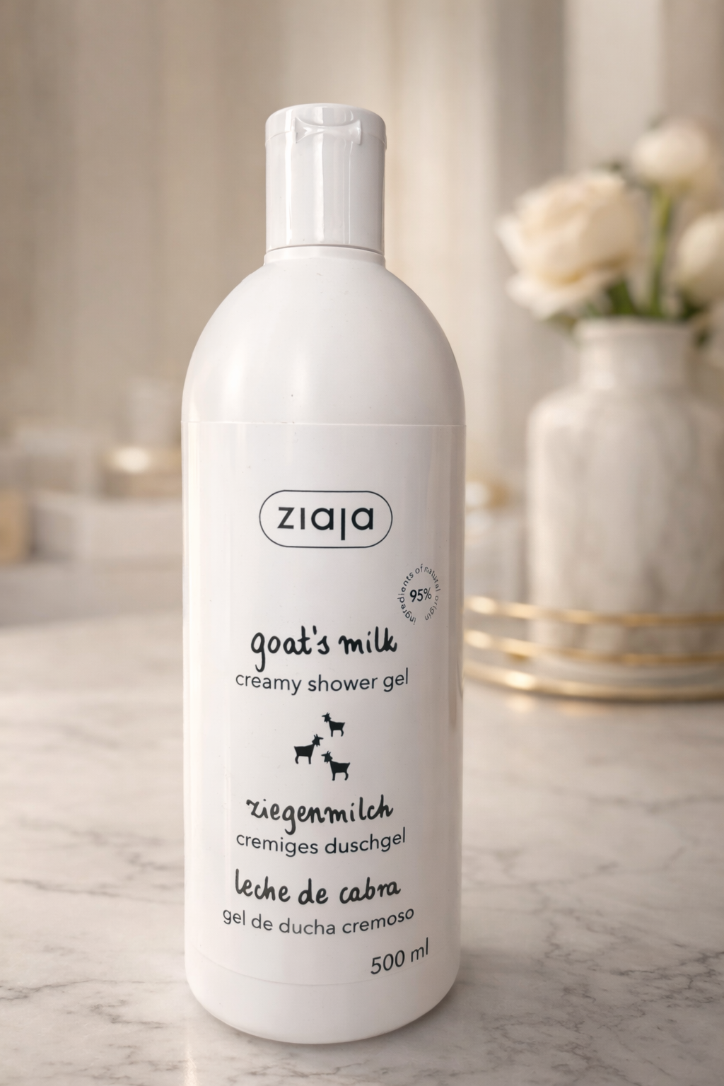 Gel douche au lait de chèvre 🐐