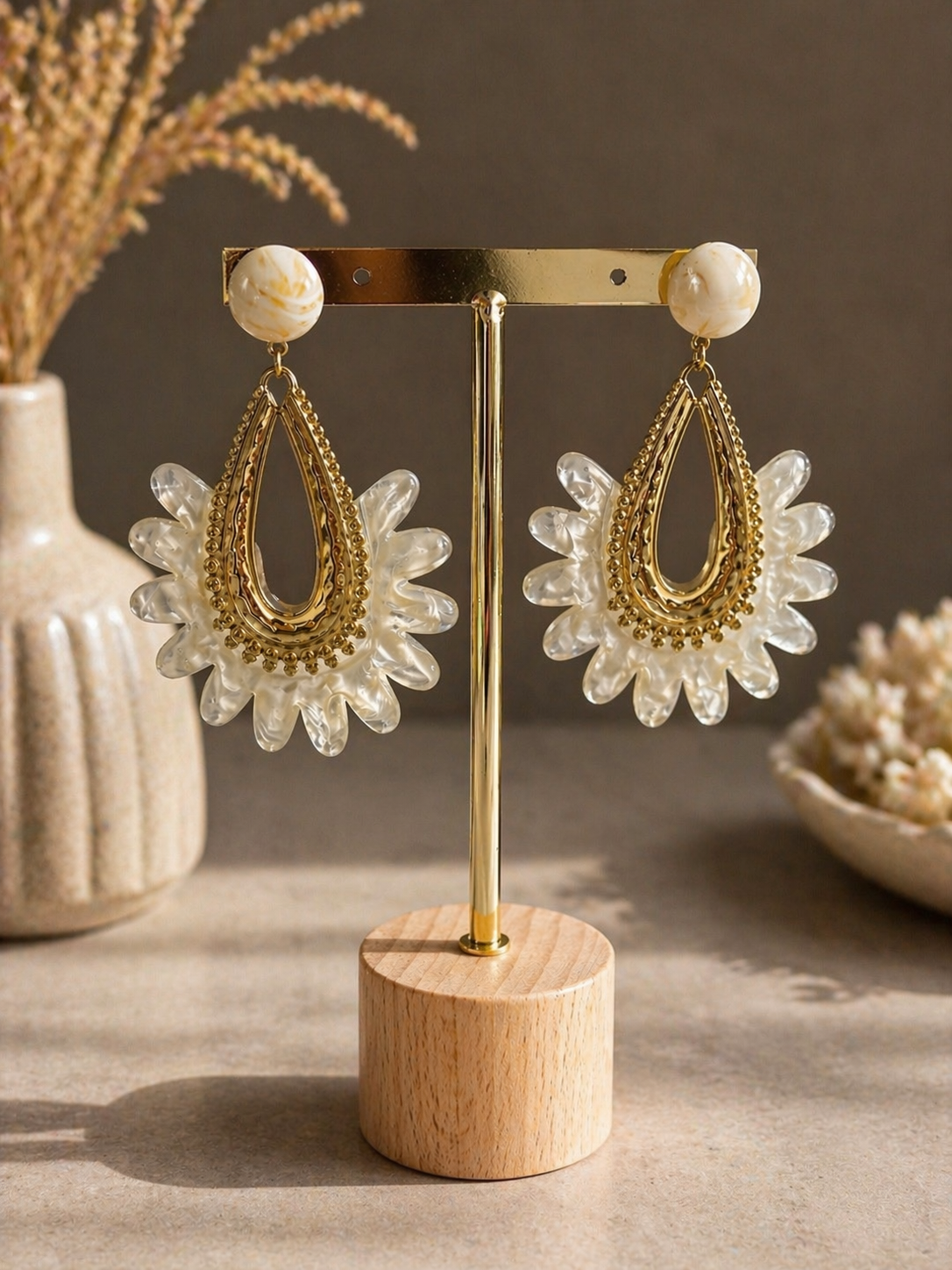 Boucles d’oreilles Chou