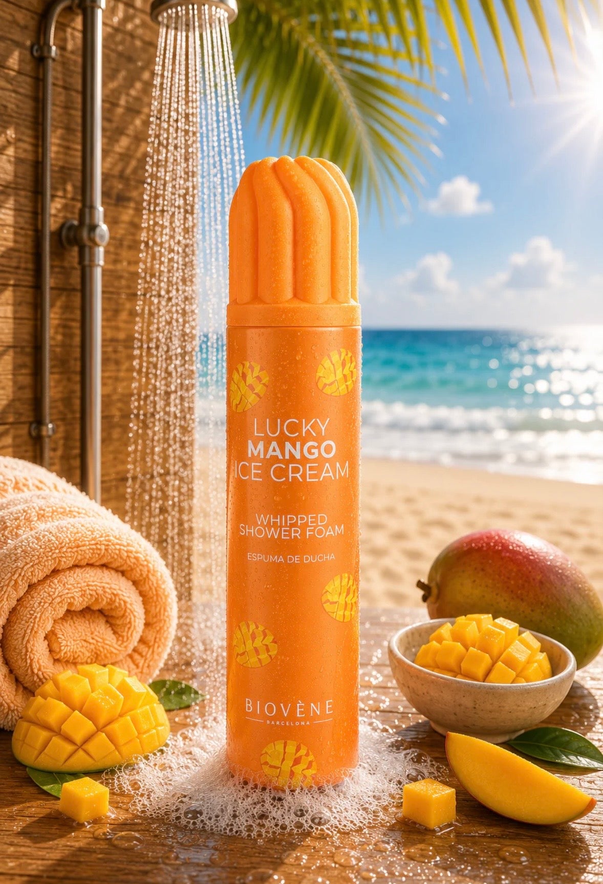 Mousse de douche à la Mangue 🥭