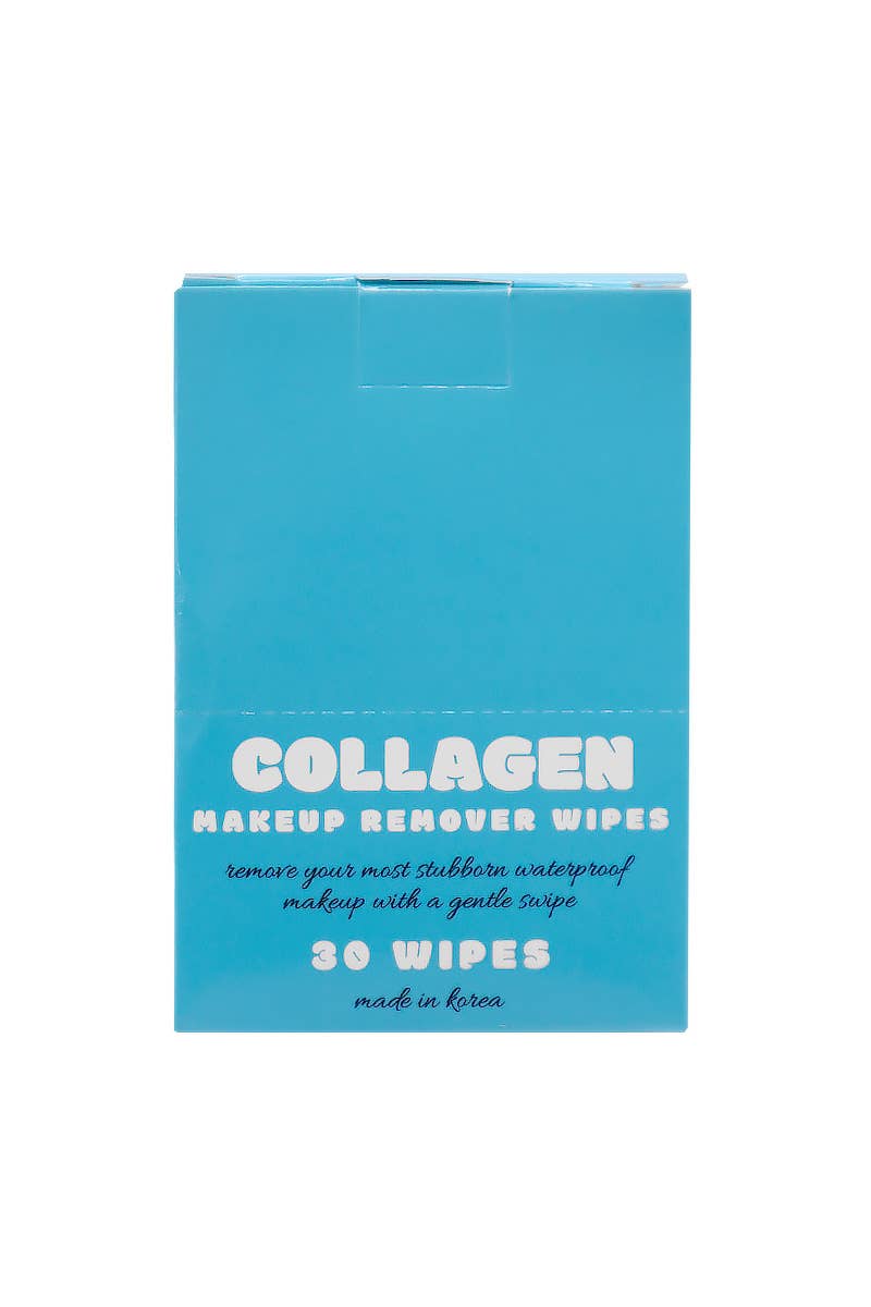 Lingettes démaquillantes hydratantes au collagène