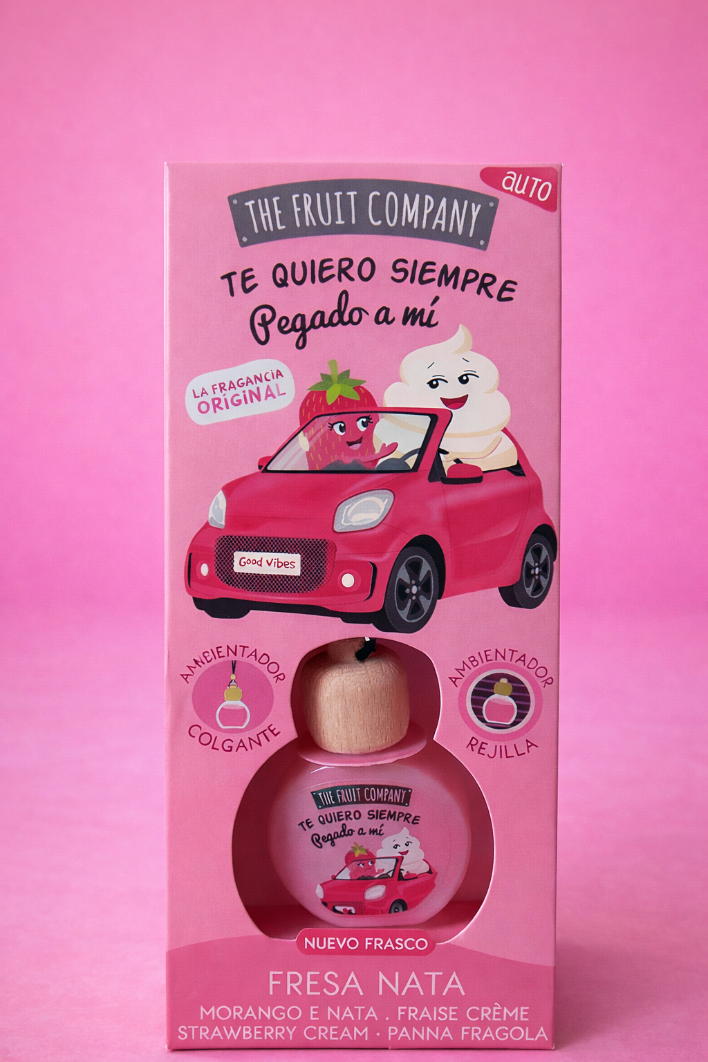 Senteur Voiture Chantilly Fraise
