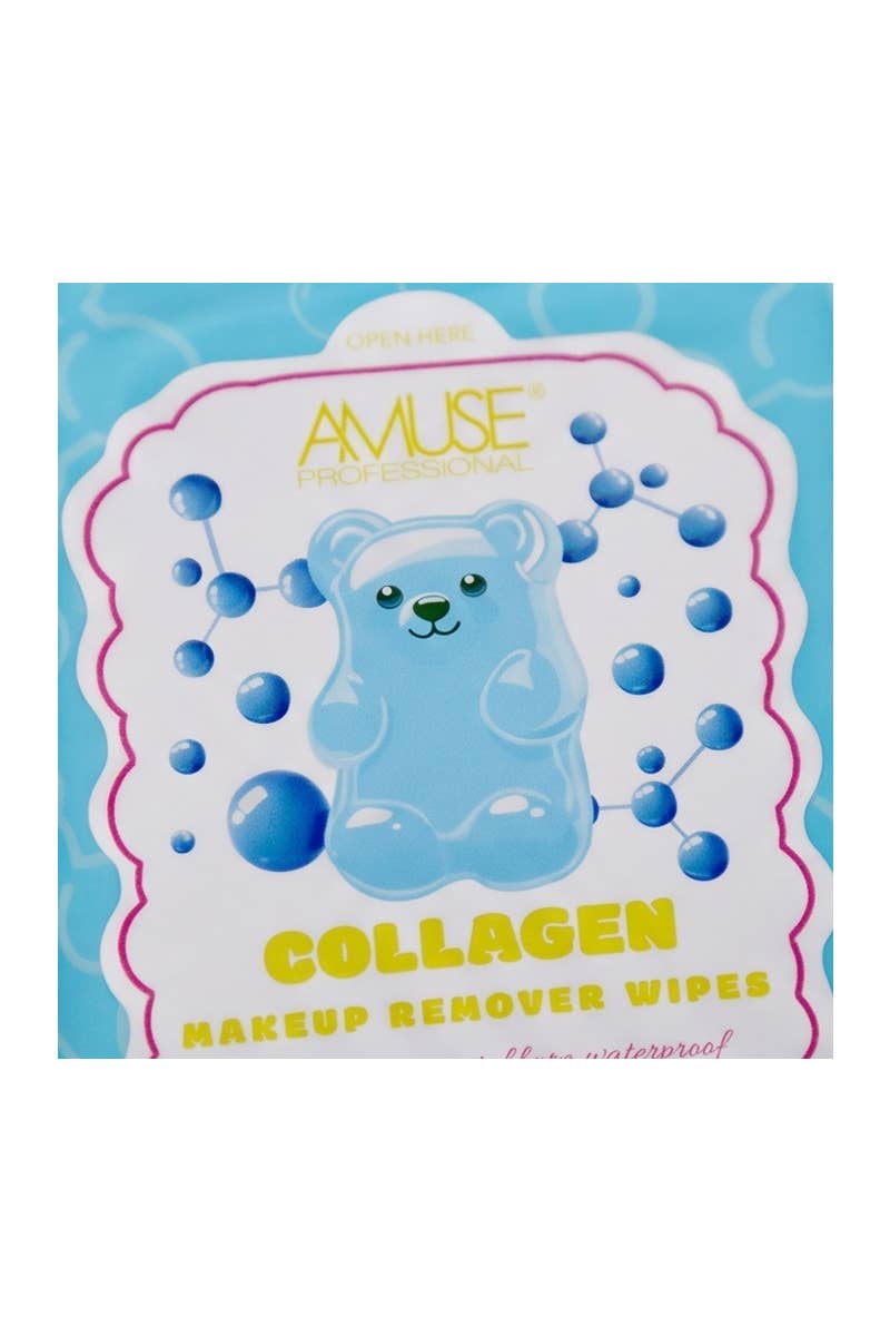 Lingettes démaquillantes hydratantes au collagène