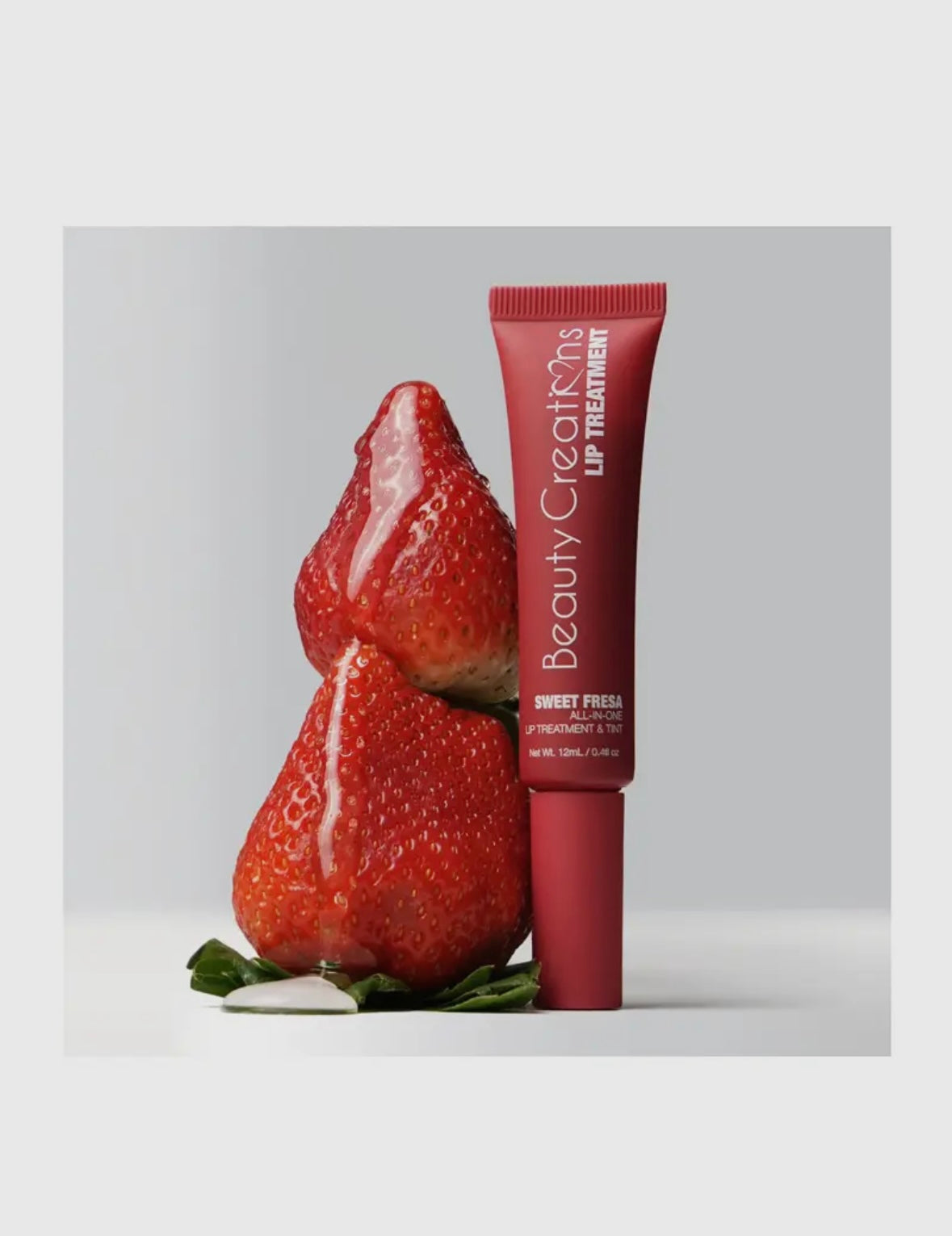 Baume hydratant à la fraise