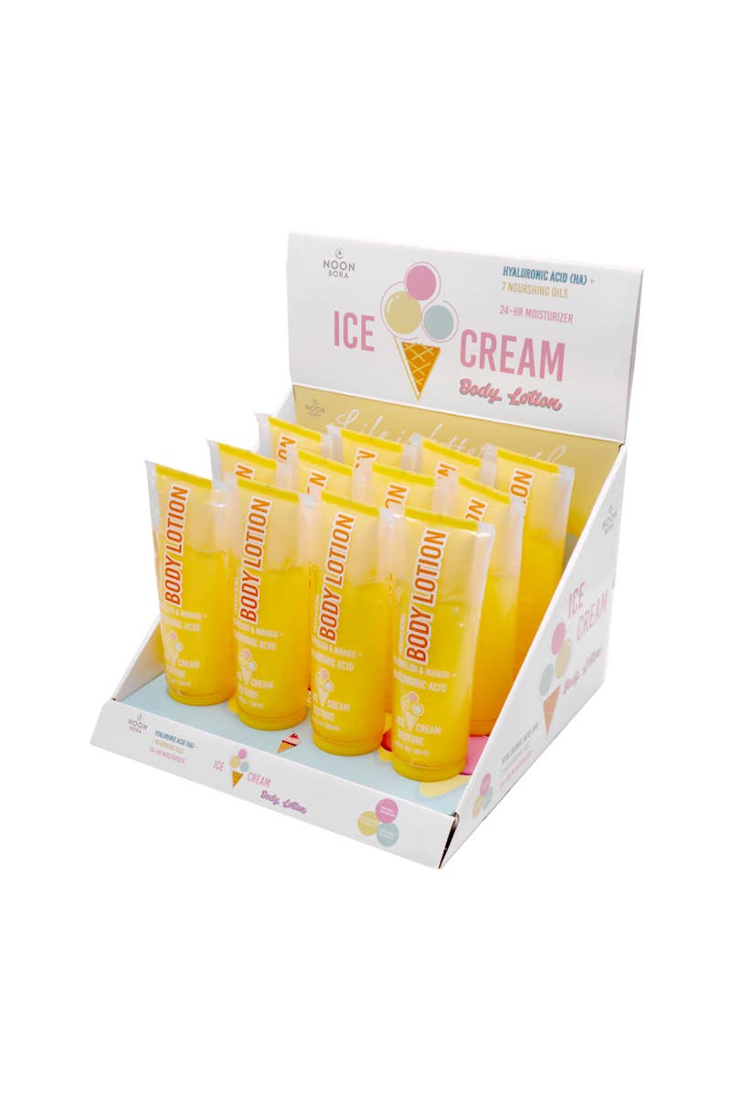 Noon Bora  Lait pour le corps Crème glacée Pastèque & Mangue