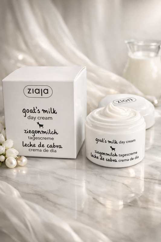 Crème visage anti âge de jour au lait de chèvre 🐐