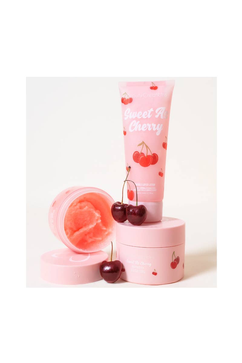 Crème pour le corps à la cerise
