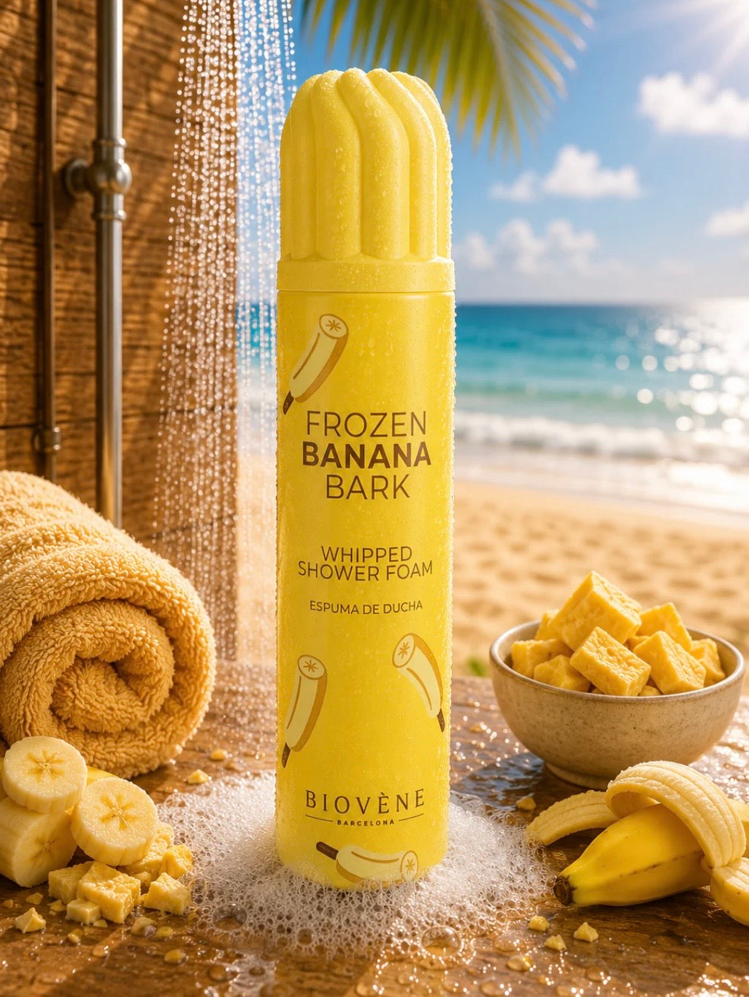 Mousse bain à la banane 🍌