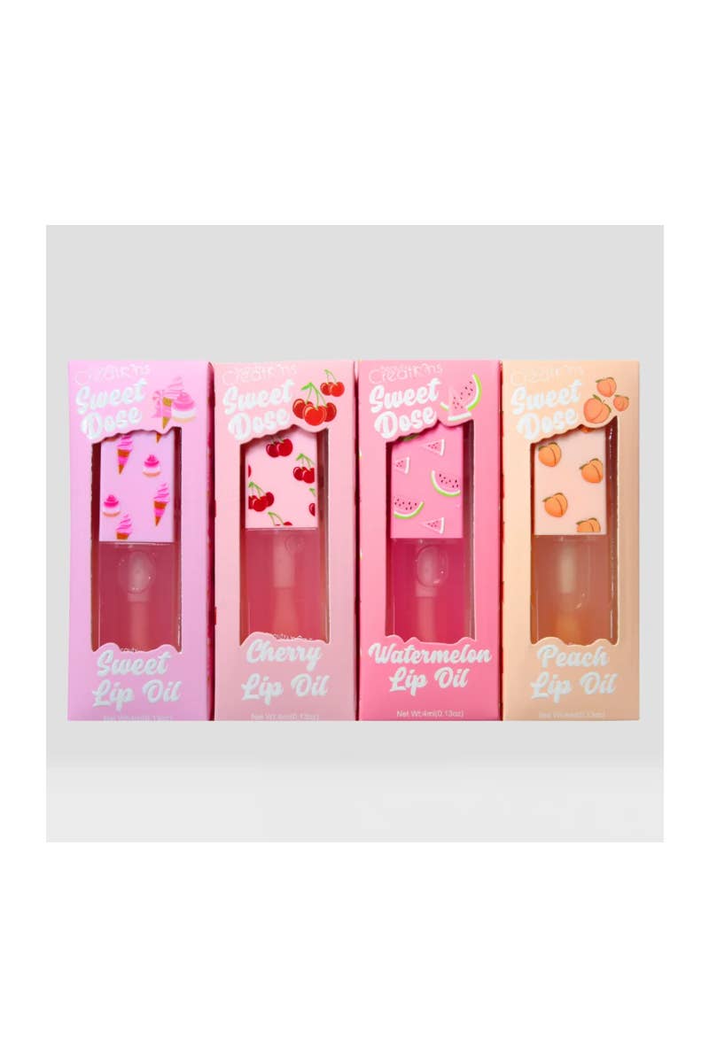 Beauty Creations LO-4 Peach Sweet Dose Huile à Lèvres
