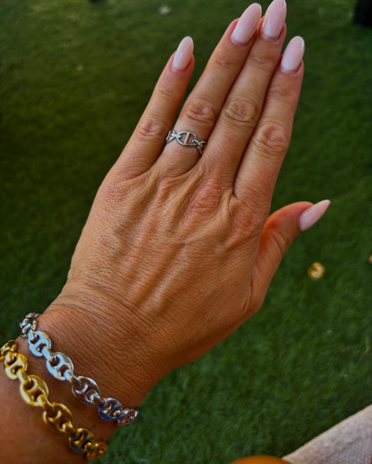 Bague argenté