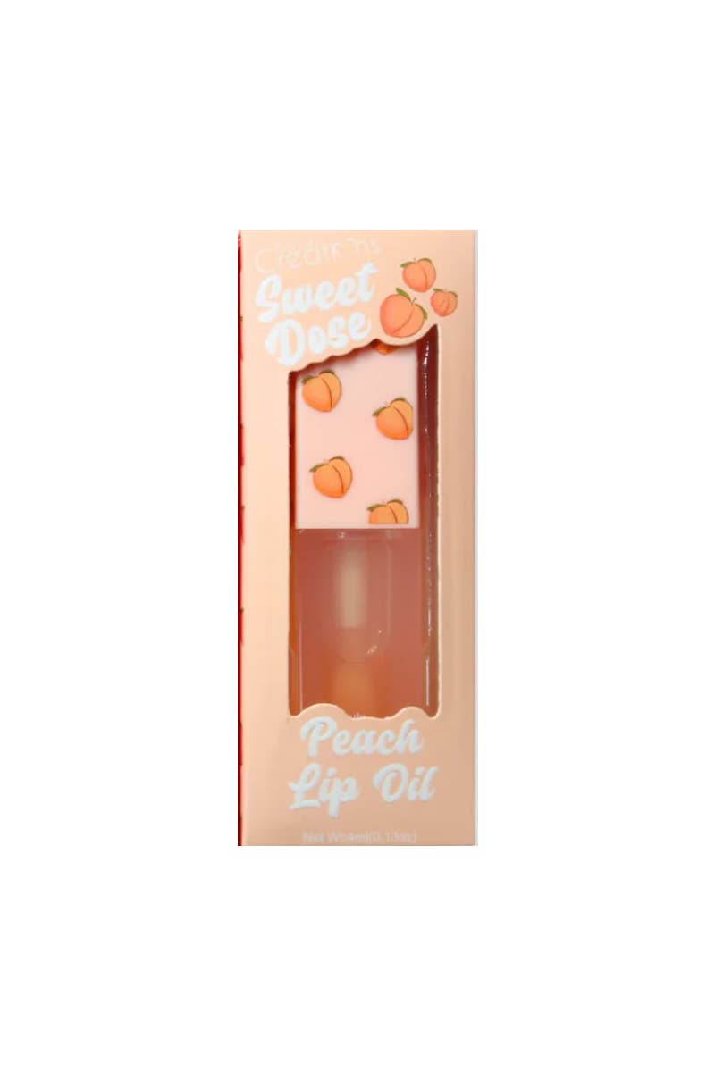 Beauty Creations LO-4 Peach Sweet Dose Huile à Lèvres
