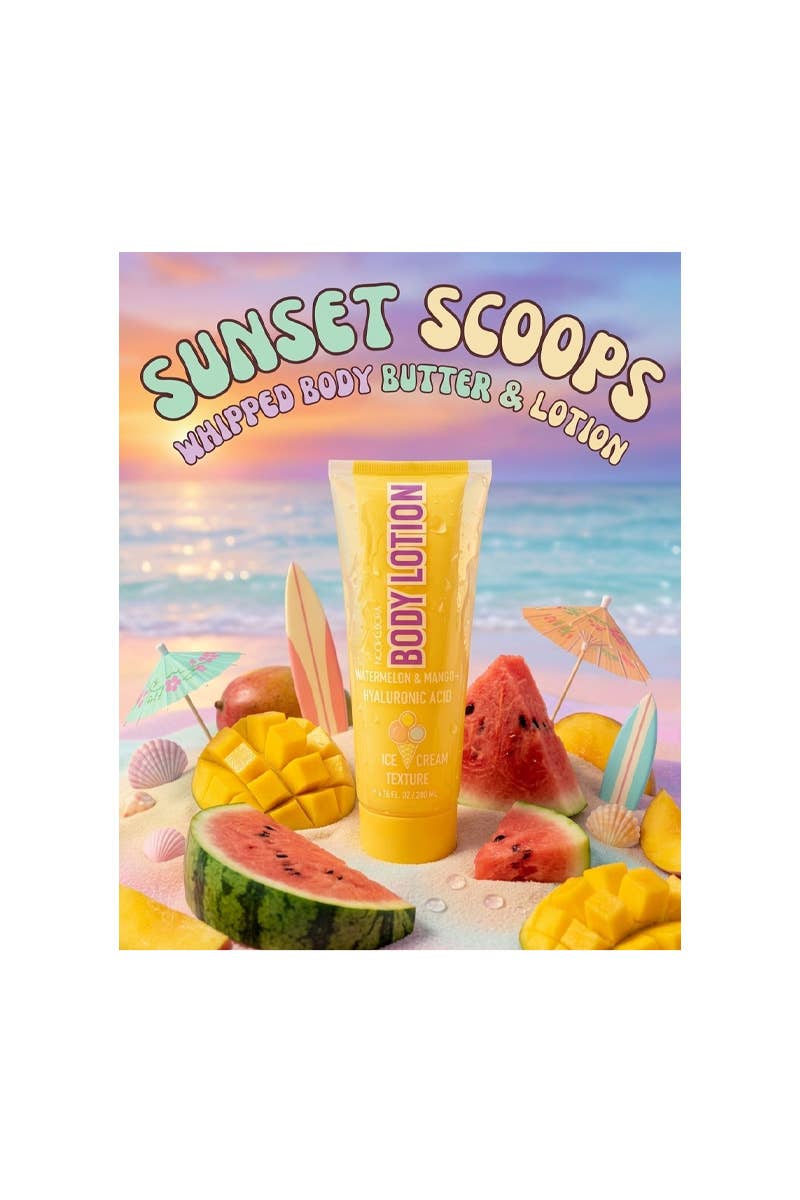 Noon Bora  Lait pour le corps Crème glacée Pastèque & Mangue