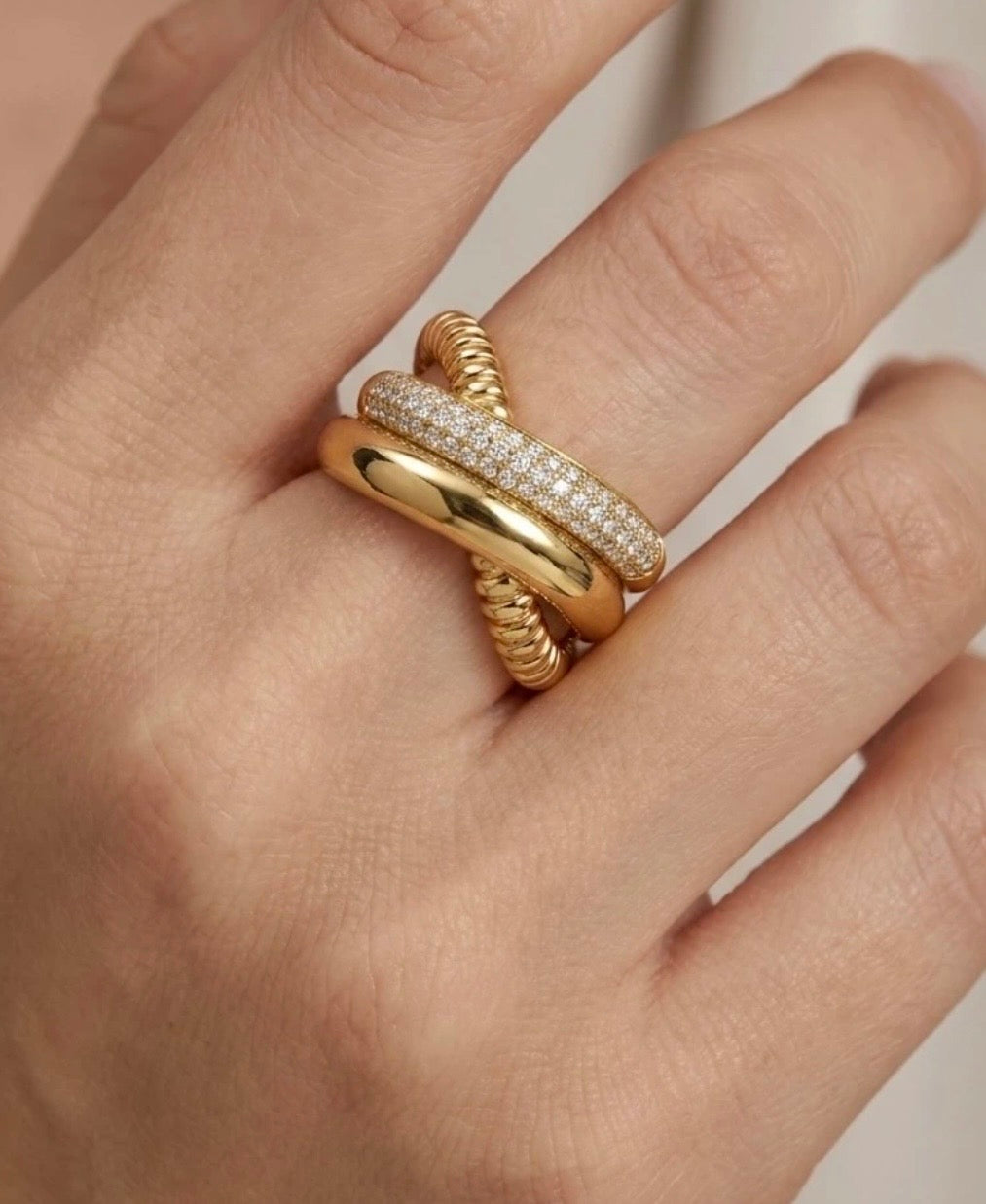 Bague taille 54