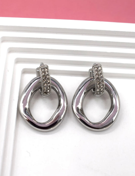 Boucles Helena Argenté