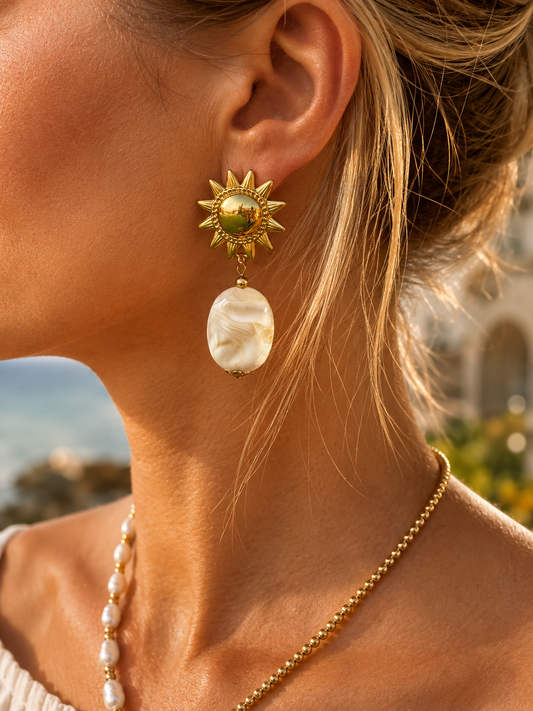 Boucles d’oreilles Soleilda