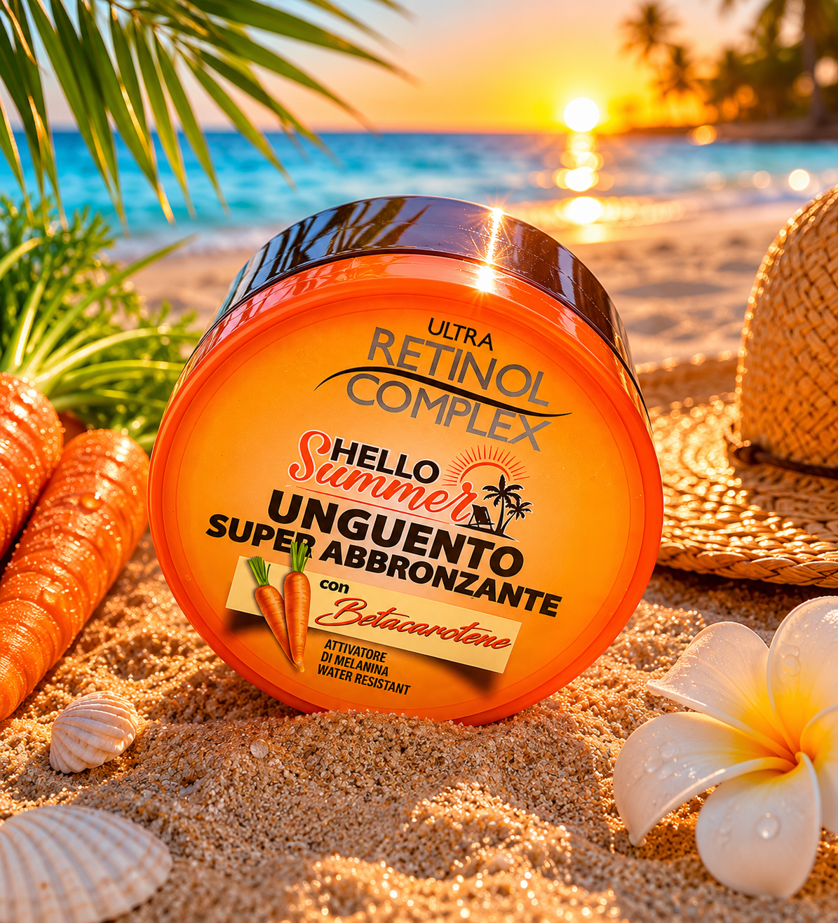 Bronzage intense à la carotte 🥕
