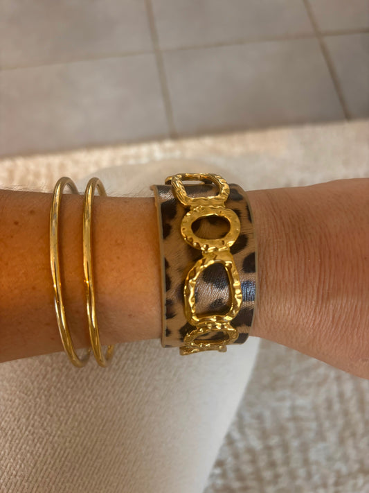 Bracelet réglable Léopard