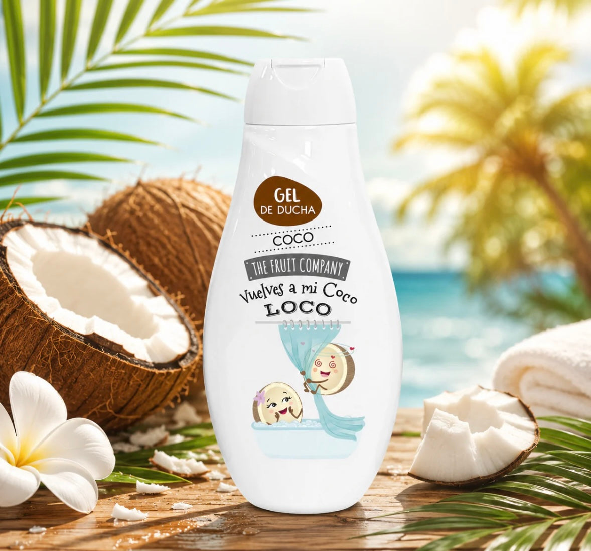 Gel douche à la noix de coco 🥥