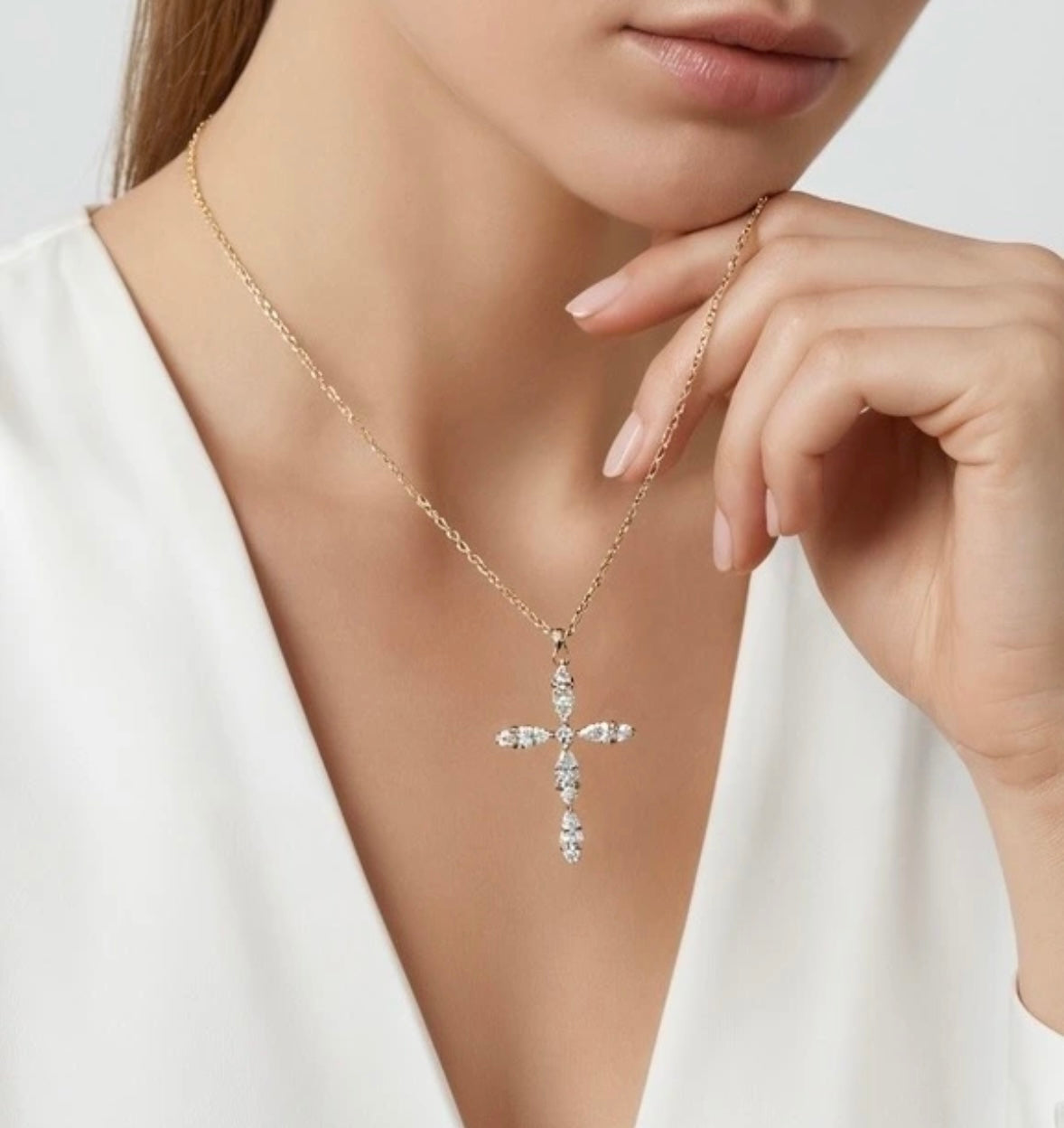 Collier croix