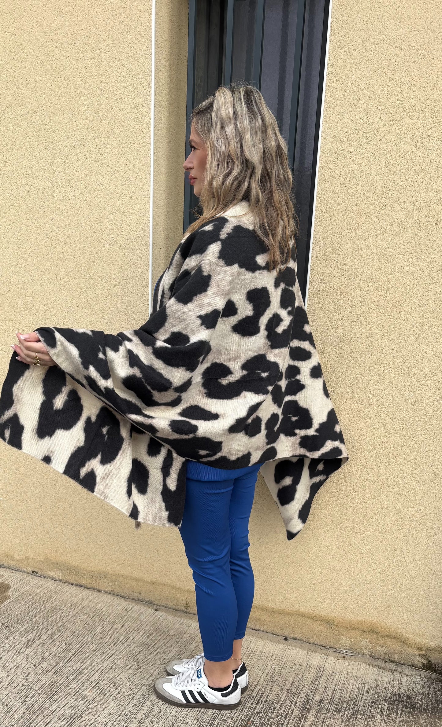 Écharpe Léopard foncé