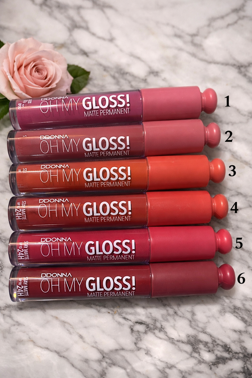 Gloss matte permanent