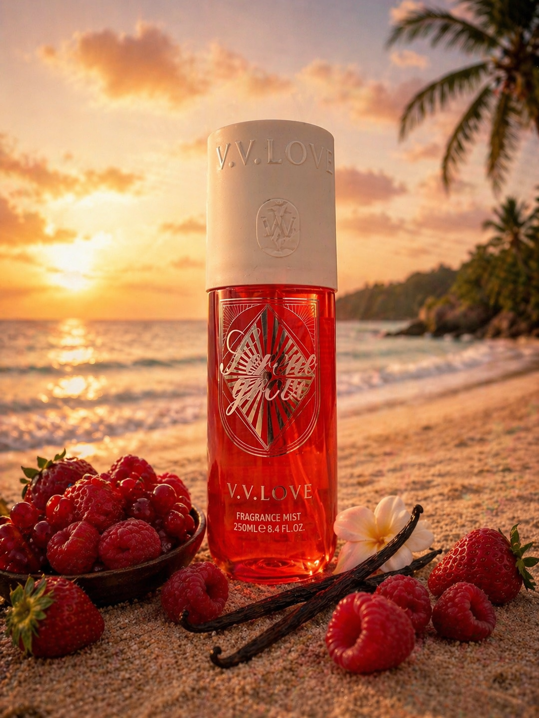 Brume Corps & cheveux fruits rouge