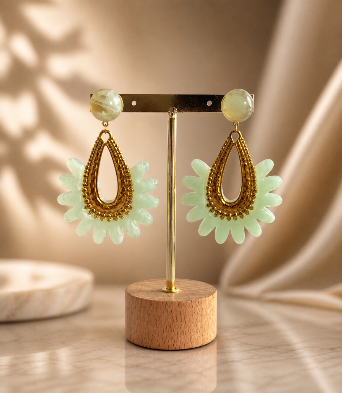 Boucles doreilles Chou