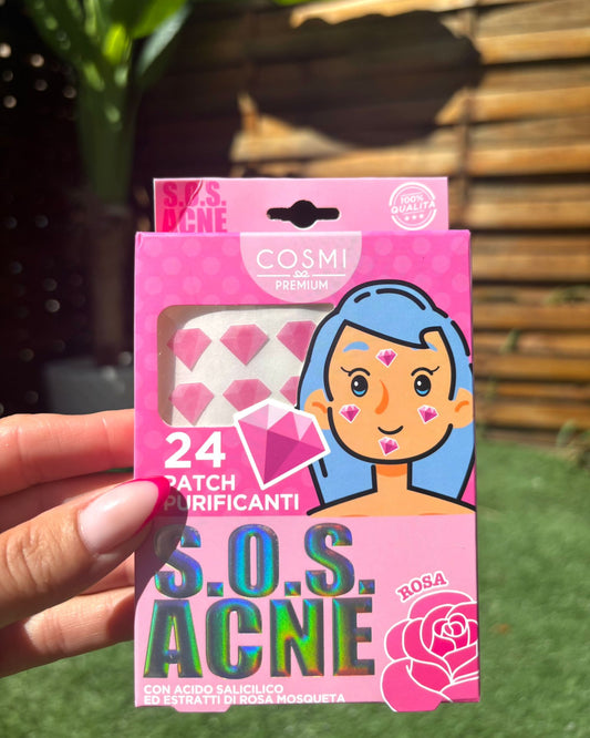 Patch diamant acné