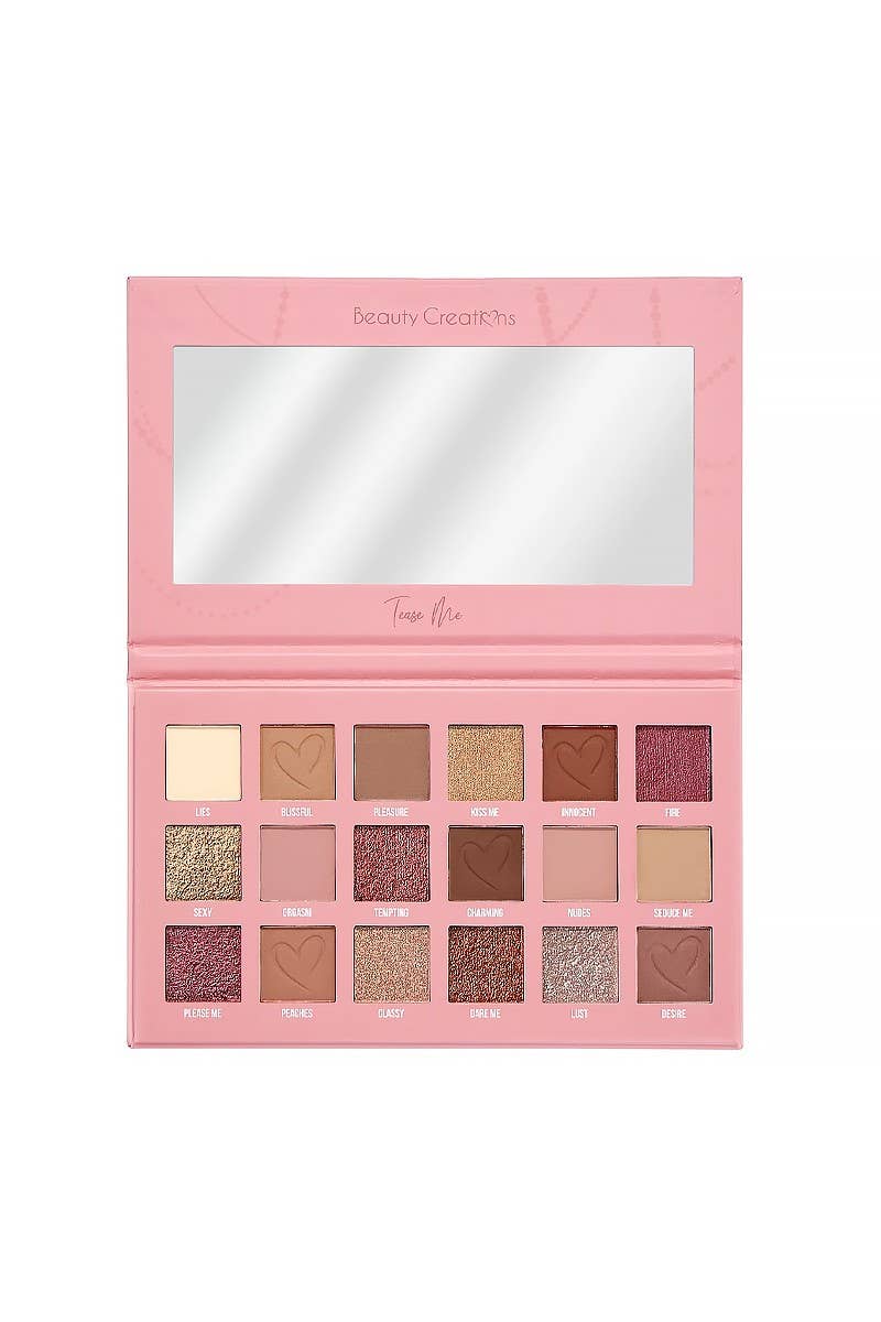 Palette d'ombres Beauty Creations E18T Tease Me,