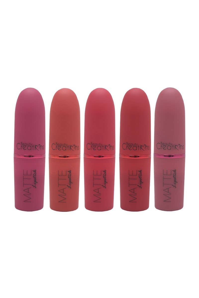 Rouges à lèvres mats Beauty Creations