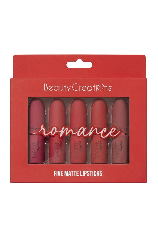 Rouges à lèvres mats Beauty Creations