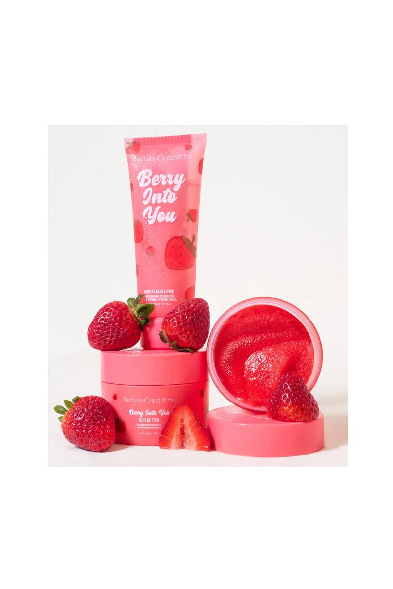 Gommage Corporel Sucre à la Fraise Beauty Creations
