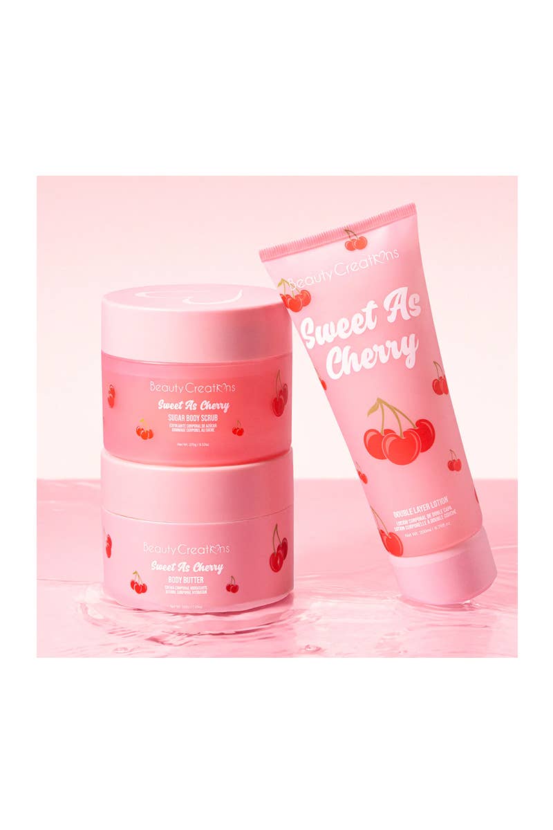 Crème pour le corps à la cerise